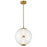 Hinkley Lighting Elin Pendant, Lacquered Brass/Clear