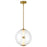 Hinkley Lighting Elin Pendant, Lacquered Brass/Clear