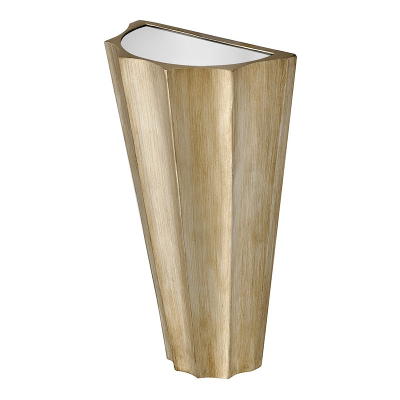 Hinkley Gia 2-Light Wall Sconce | Modern Glam Brushed Graphite Steel and Etched Lens | Living Room & Hallway Accent | 1000 Lumens, 3000K | Model 34092BGR