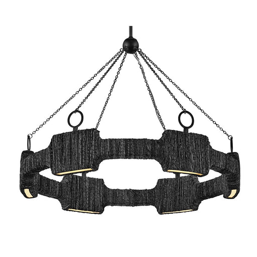 Hinkley Lighting Raffi 36" Chandelier, Carbon Black - 34106CBK