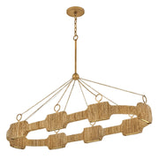 Hinkley Lighting Raffi 37" Chandelier, Burnished Gold - 34107BNG