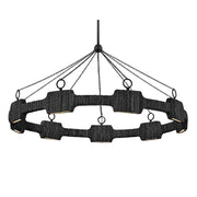 Hinkley Lighting Raffi 39" Chandelier, Carbon Black - 34108CBK
