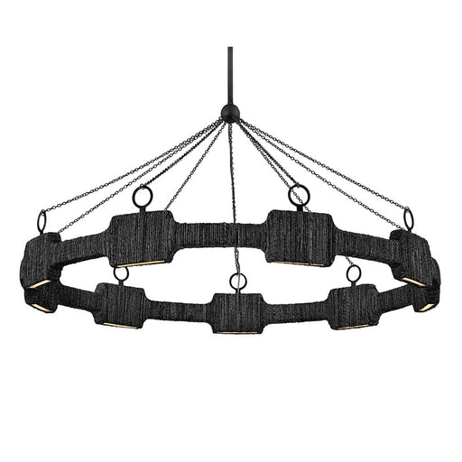 Hinkley Lighting Raffi 39" Chandelier, Carbon Black - 34108CBK