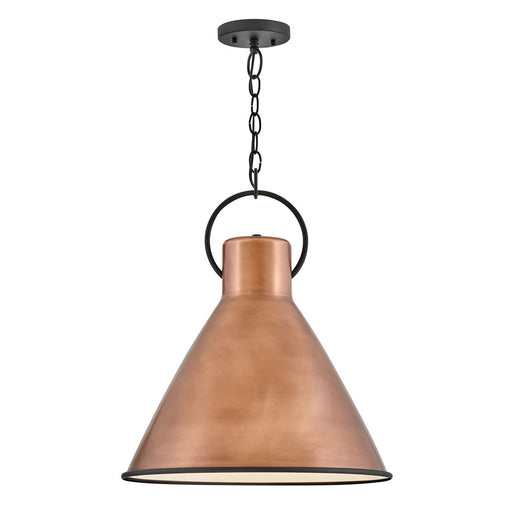 Hinkley Lighting Winnie 1 Light Pendant, Antique Copper - 3555AP