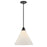 Hinkley Lighting Arti 1 Light Pendant, Black/Cased Opal - 3694BK-CO