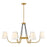 Hinkley Lighting Aston 6 Light Chandelier, Heritage Brass - 37388HB