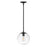 Hinkley Lighting Warby 1 Light Small Pendant, Black