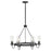 Hinkley Lighting Ryden 6 Light Chandelier, Black/Clear - 37855BK