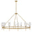 Hinkley Lighting Ana 12Lt Chandelier, Brass/Faceted Clear Crystal - 38259HB