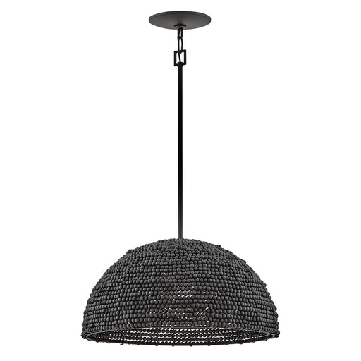Hinkley Lighting Dalia 1 Light Pendant, Black - 38464BK