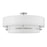 Hinkley Lighting Graham 4Lt Convertible Semi-Flush Mount, Nickel - 38895PN