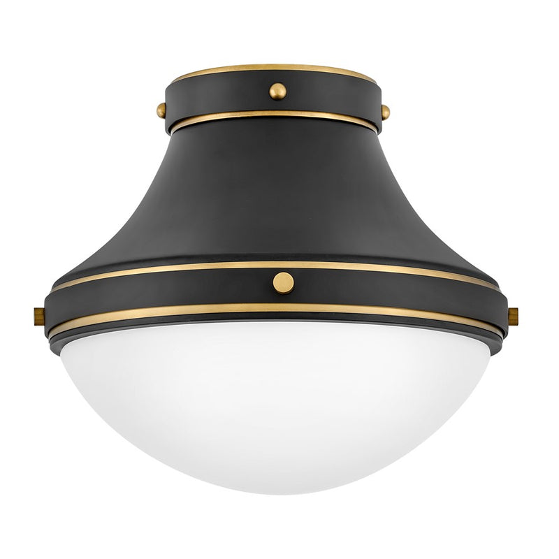 Hinkley Lighting Oliver 1 Light Small Flush Mount