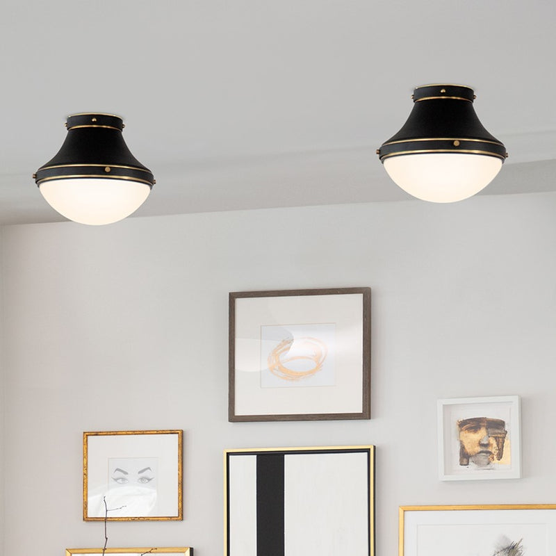 Hinkley Lighting Oliver 1 Light Small Flush Mount