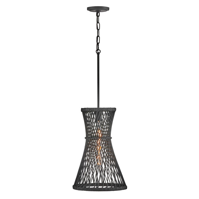 Hinkley Lighting Twyla 1 Light Pendant, Black - 41267BK