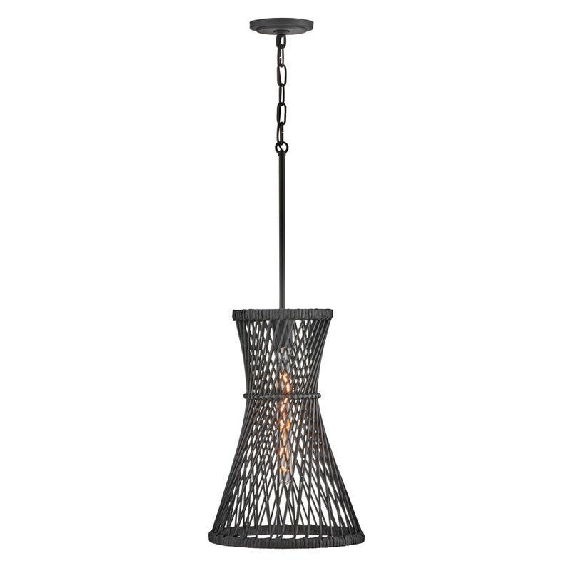 Hinkley Lighting Twyla 1 Light Pendant, Black