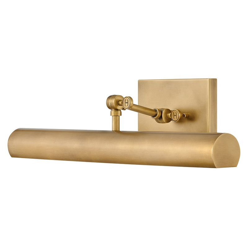 Hinkley Stokes 20in 2-Light Wall Sconce | Traditional Heritage Brass Steel Cylinder | Bedroom & Hallway Accent | 6.75 x 20 x 5.5 in | Model 43012HB