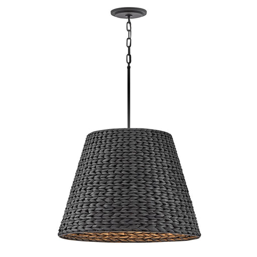 Hinkley Lighting Seabrook 1 Light Chandelier, Black - 43224BK
