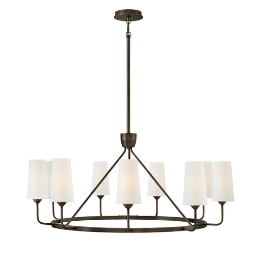 Hinkley Lighting Lewis 9 Light Chandelier, Black Oxide - 45009BX