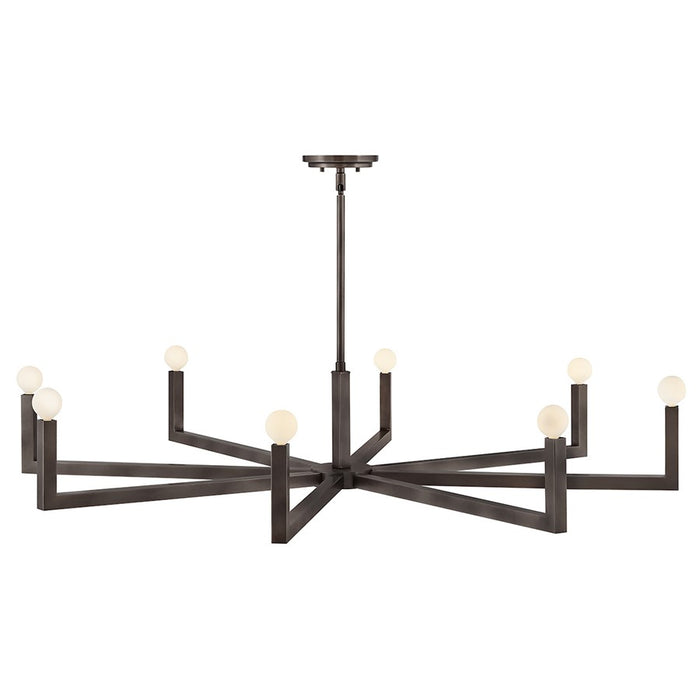 Hinkley Lighting Ezra 8 Light Chandelier, Black Oxide - 45049BX