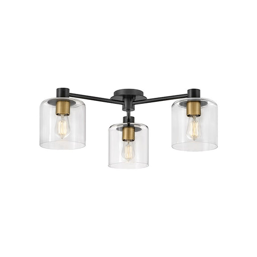 Hinkley Lighting Axel 3 Light Large Semi-Flush Mount