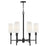 Hinkley Lighting Fenwick 6 Light Chandelier, Black - 46455BK