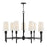 Hinkley Lighting Fenwick 9 Light Chandelier, Black - 46456BK