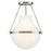 Hinkley Lighting Collins 1Lt 18" Semi-Flush Mount, Nickel/Cased Opal