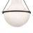 Hinkley Collins 1Lt 23" Semi-Flush Mount, Black Oxide/Cased Opal