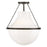Hinkley Collins 1Lt 23" Semi-Flush Mount, Black Oxide/Cased Opal