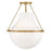 Hinkley Lighting Collins 1Lt 23" Semi-Flush Mount, Brass/Cased Opal