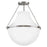 Hinkley Lighting Collins 1Lt 23" Semi-Flush Mount, Nickel/Cased Opal
