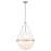 Hinkley Lighting Collins 1Lt 28" Pendant, Polished Nickel/Cased Opal - 46894PN