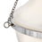 Hinkley Lighting Collins 1Lt 28" Pendant, Polished Nickel/Cased Opal