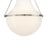Hinkley Lighting Collins 1Lt 28" Pendant, Polished Nickel/Cased Opal