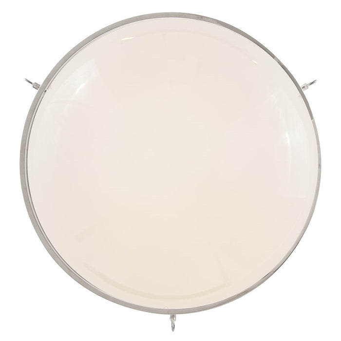 Hinkley Lighting Collins 1Lt 28" Pendant, Polished Nickel/Cased Opal