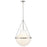 Hinkley Lighting Collins 1Lt 28" Pendant, Polished Nickel/Cased Opal