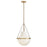 Hinkley Lighting Collins 1Lt 20" Pendant, Heritage Brass/Cased Opal - 46897HB
