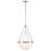 Hinkley Lighting Collins 1Lt 20" Pendant, Polished Nickel/Cased Opal