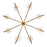 Hinkley Lighting Saunders 8 Light Chandelier, Black/Etched Opal