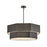 Hinkley Lighting Facet 12Lt 38" Convertible Chandelier, Black Oxide - 46995BX