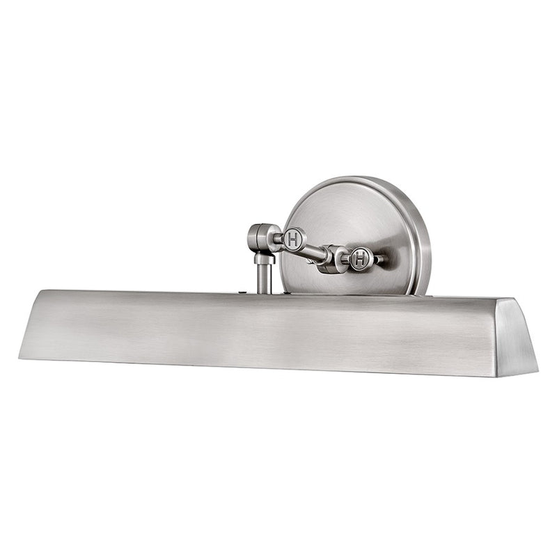 Hinkley Arti 20in 2-Light Wall Sconce | Traditional Polished Antique Nickel Steel | Living Room & Bedroom Accent | 7 x 20 x 6 in | Model 47094PL