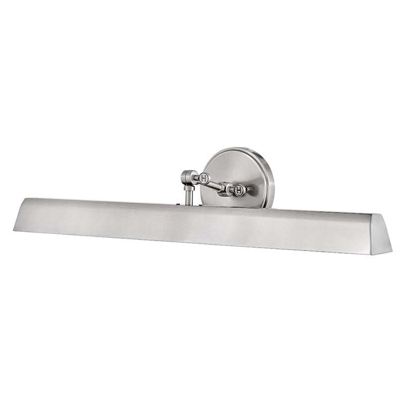 Hinkley Arti 30in 2-Light Wall Sconce | Traditional Polished Antique Nickel Steel | Living Room & Bedroom Accent | 7 x 30 x 6 in | Model 47095PL