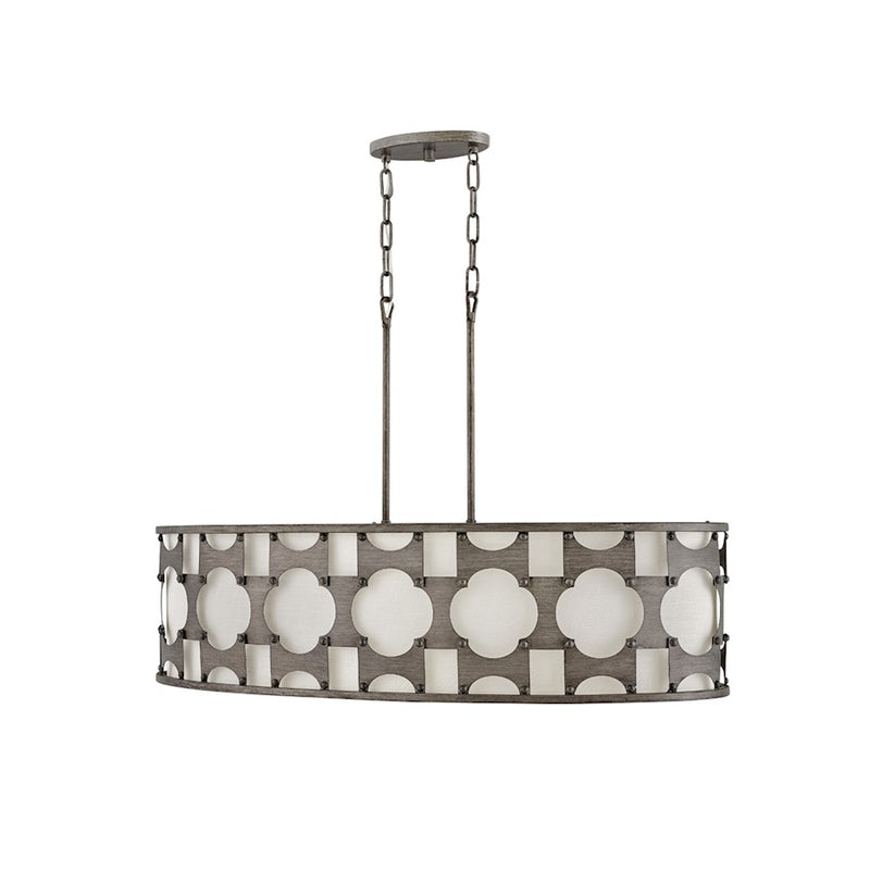 Hinkley Lighting Carter 6 Light 18" Chandelier, Weathered Bronze