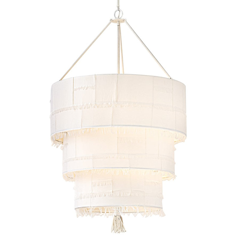 Hinkley Lighting Baya 10 Light Chandelier, Textured Plaster
