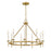 Hinkley Lighting Copley 9Lt 28" Ring Chandelier, Lacquered Brass - 47475LCB