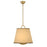 Hinkley Lighting Sonia 3Lt 18" Pendant, Lacquered Brass/Beige Fabric - 47517LCB