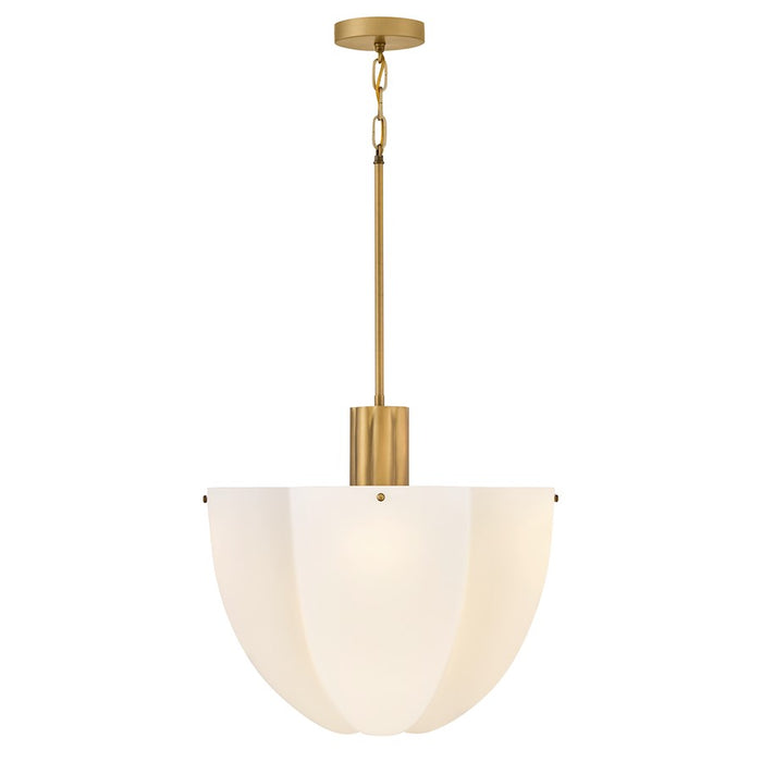 Hinkley Lighting Becca 8 Light Large Pendant, Heritage Brass - 47587HB