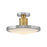 Hinkley Lighting Kieran LED 14" Semi-Flush Mount, Polished Nickel - 47593PN-LCB