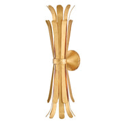 Hinkley Lighting Reina 2 Light Large Sconce, Distressed Brass - 47690DA