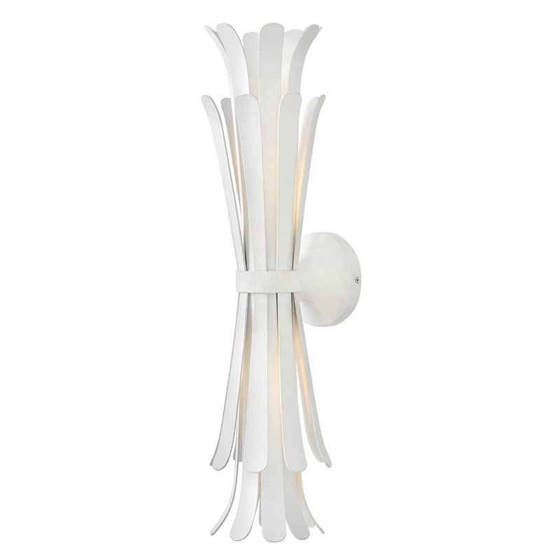 Hinkley Lighting Reina 2 Light Large Sconce, Textured Plaster - 47690TXP